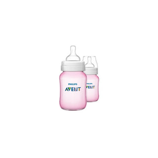 Philips AVENT Conjunto de Biberões Clássicos Anticólicas 260ml x2 - Twisted Media 