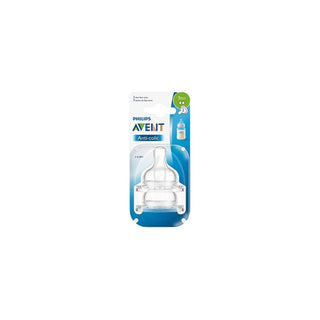 Philips AVENT Tetina Clássica Fluxo Lento 1M+ - Twisted Media 