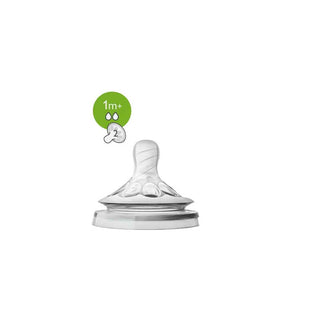 Philips AVENT Tetina Natural 1M+ Fluxo Lento  - Twisted Media 