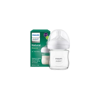 Philips Avent Biberão Natural Response em Vidro 120 ml - Twisted Media