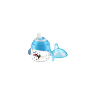Philips Avent Copo Premium com Bico 200ml Azul 6M+ - Twisted Media 