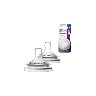 Philips Avent Tetina Natural — Fluxo Espesso para Bebés a partir dos 6 Meses - Twisted Media 