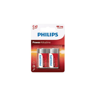Pilhas Alcalinas Philips 1.5V C / LR14 - Twisted Media Twisted Media 