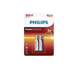 Pilhas Philips AAA Alcalina 1.5V - Twisted Media