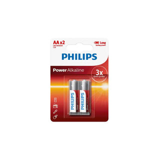 Pilhas Philips Alcalinas AA - Twisted Media