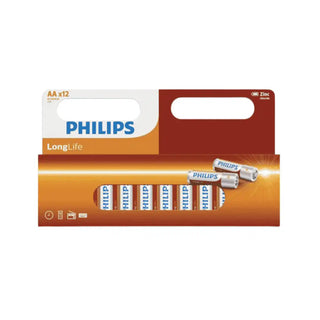 Pilhas Philips Cloreto de Zinco 1.5V-Twisted Media