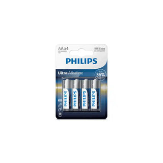 Pilhas Philips Ultra Alcalinas AA 1,5V 4x - Twisted Media 