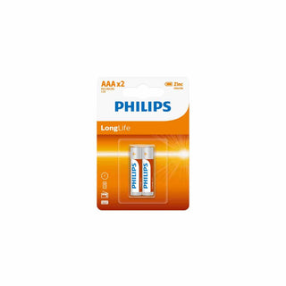 Pilhas Philips de Zinco 1,5 Volts Tipo AAA - Twsted Media 