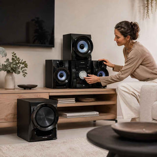 Pioneer Hi-Fi com DVD, HDMI, USB, Karaoke e Subwoofer - Twisted Media