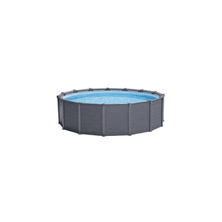 Piscina INTEX Graphite Gray Panel 478x124cm  - Twisted Media
