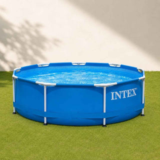 Piscina INTEX Metal Frame Redonda com Bomba 3,05mx76cm