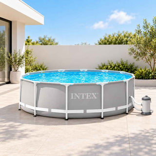 Piscina INTEX Prism Frame 366x99cm com Bomba - Twisted Media