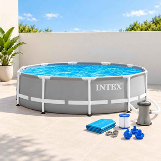 Piscina INTEX Prism Frame Premium 3,05 x 0,76m com Bomba - Twisted Media