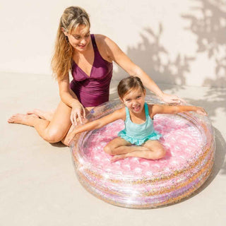 Piscina Infantil INTEX Mini Glitter 86x25cm com Piso Acolchoado - Twisted Media