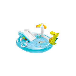 Piscina Playground Infantil INTEX com Escorrega - Twisted Media