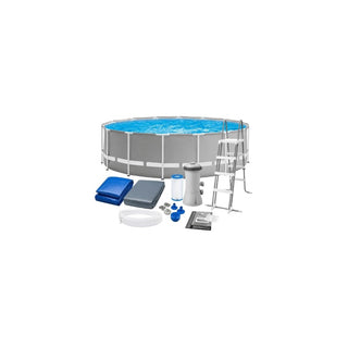 Piscinas INTEX com Filtro 16,805L 4,57x1,22m - Twisted Media