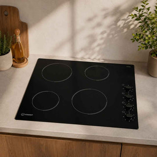 Placa Vitrocerâmica Indesit 58cm 5800W - Twisted Media