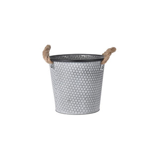 Plantador Redondo de Zinco BBQ - Twisted Media 