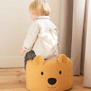 Pouf Teddy Childhome Castanho Assento Infantil  - Twisted Media 