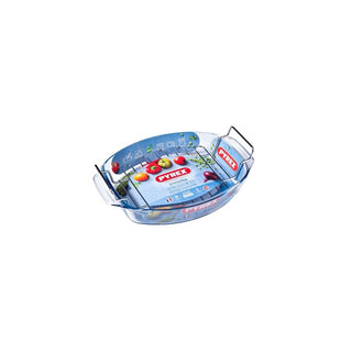 Prato Fundo Pyrex IRRESISTIBLE 39x27cm Vidro Borossilicato - Twisted Media