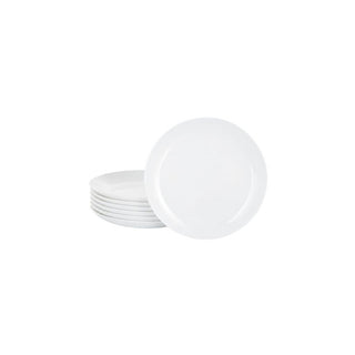 Prato Grande Luminarc Diwali Branco 27cm 6 Peças  - Twisted Media