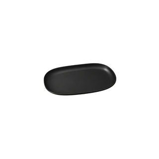 Prato Oval Luminarc Preto Diwali 34cm - Twisted Media 