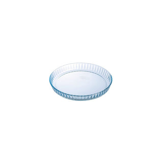 Prato Pyrex Redondo 27cm em Vidro Borossilicato - Twisted Media