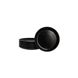 Prato de Jantar Luminarc Diana Black 25cm 6 Peças - Twisted Media
