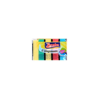 SPONTEX Conjunto de Esponjas Megamax Anti-Bacterianas 5 Unidades - Twisted Media 