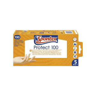 SPONTEX Luvas de Proteção C/100 S – Ideal Para uso Domestico e Empresas de Limpeza - Twisted Media