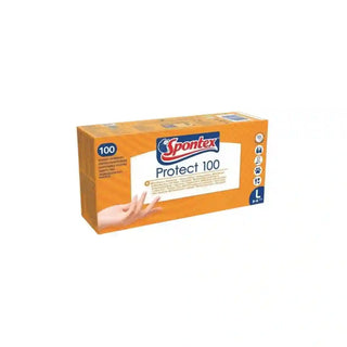 SPONTEX Luvas de Proteção x100 L - Twisted Media 