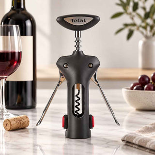 Saca-Rolhas Tefal Ingenio Premium Preto - Twisted Media