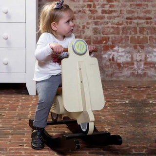 Scooter de Balanço CHILDHOME MDF Creme - Twisted Media 
