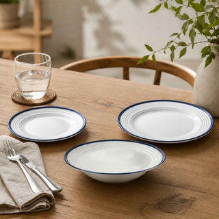 Serviço de Jantar Ibili Provence 12 Peças em Porcelana - Twisted Media