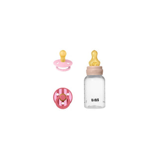 Set de Presente BIBS Blush com Chupetas e Biberão 150ml  - Twisted Media