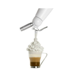 Sifão para Chantilly Ibili 0,5L em Alumínio Branco - Twisted Media 