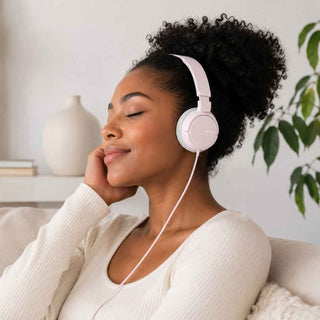 Sony MDR-ZX110 Rosa Auscultadores com Fio e Drivers de 30mm - Twisted Media