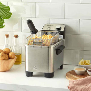 TEFAL Easy Pro Premium 3L Fritadeira Elétrica com Cuba em Aço Inoxidável - Twisted Media