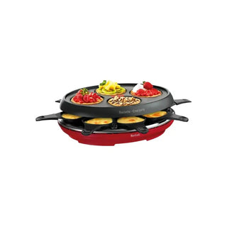 TEFAL Raclette Colormania Vermelho 850wtt - Twisted Media 