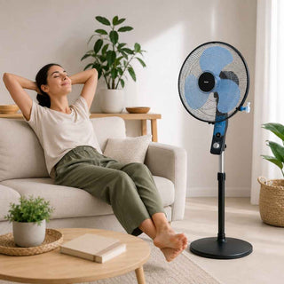 TEFAL Ventilador de Chão Essential Anti-Mosquito - Twisted Media