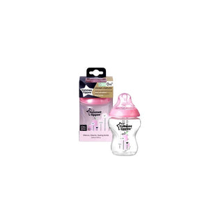 TOMMEE TIPPEE Biberão Decorado Rosa 260ml - Twisted Media 