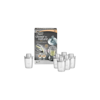 TOMMEE TIPPEE Doseador de Formula Infantil 6 Peças - Twisted Media 