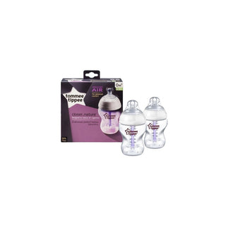 TOMMEE TIPPEE Kit 2 Biberões Advanced Comfort 260ml  - Twisted Media 