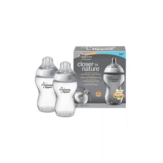 TOMMEE TIPPEE Kit De Biberões 340ml PP x2 - Twisted Media 