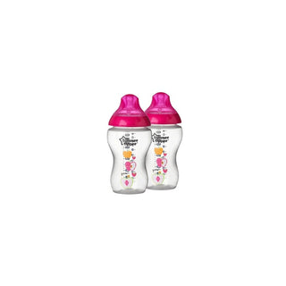 TOMMEE TIPPEE Kit com 2 Biberões Decorados 340 ml - Twisted Media 