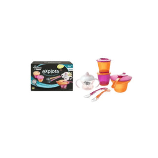TOMMEE TIPPEE Primeiro Kit de Desmame e Bebida para Menina - Twisted Media