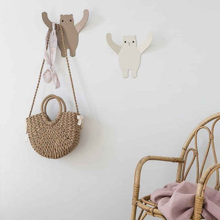 TRESXICS – Gancho de Parede Infantil em Forma de Urso - Twisted Media 