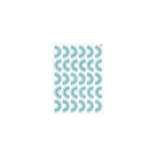 TRESXICS Mini Rainbow Azul – Adesivos de Parede - Twisted Media 