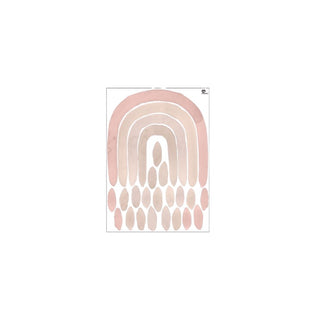 TRESXICS Watercolor Rainbow Pink – Adesivos de Parede em Aquarela - Twisted Media 
