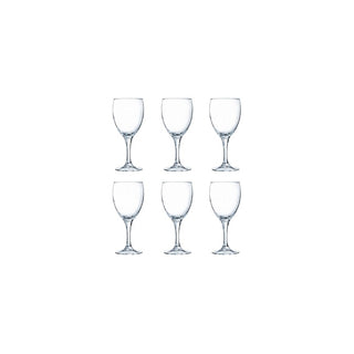 Taça de Vinho Luminarc Elegance 19cl Conjunto de 6 Peças em Vidro - Twisted Media